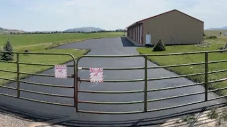 MCD Asphalt sealcoat commercial driveway install